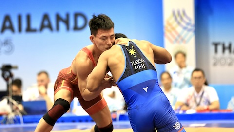 ĐT vật Việt Nam tiếp tục thống trị Đông Nam Á